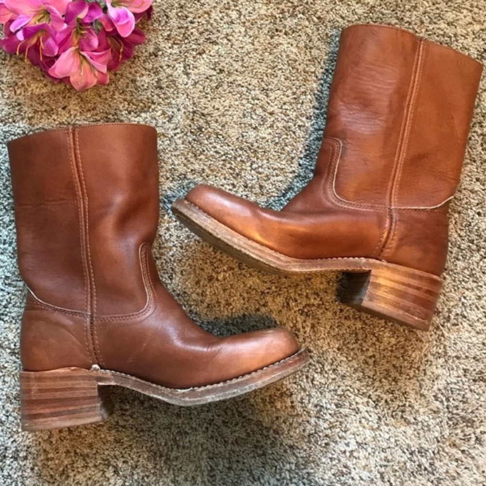 *VINTAGE FRYE BOOTS EUC